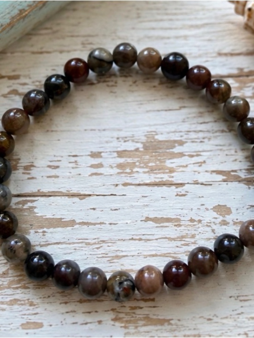 Indian Agate Stone Bracelet